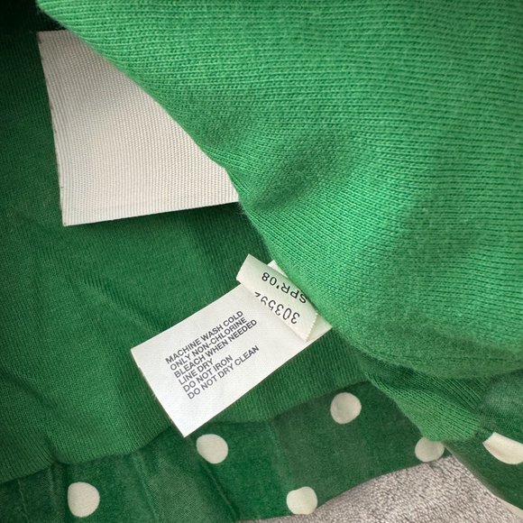 Baby Gap Green Polka Dot Raincoat EUC Sz 18-24 mos - Picture 6 of 8